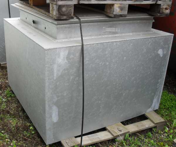 Domschachtabdeckung mit Domschacht 1200 x 1200 x 920 (LxBxH)