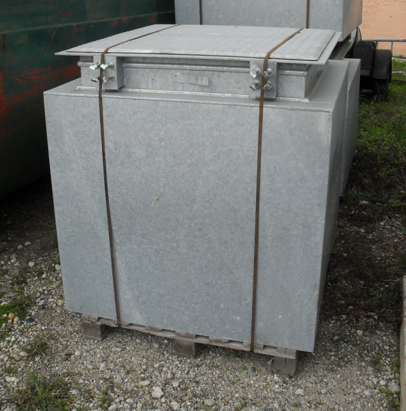 Domschachtabdeckung mit Domschacht 1150 x 1150 x 1200 (LxBxH)